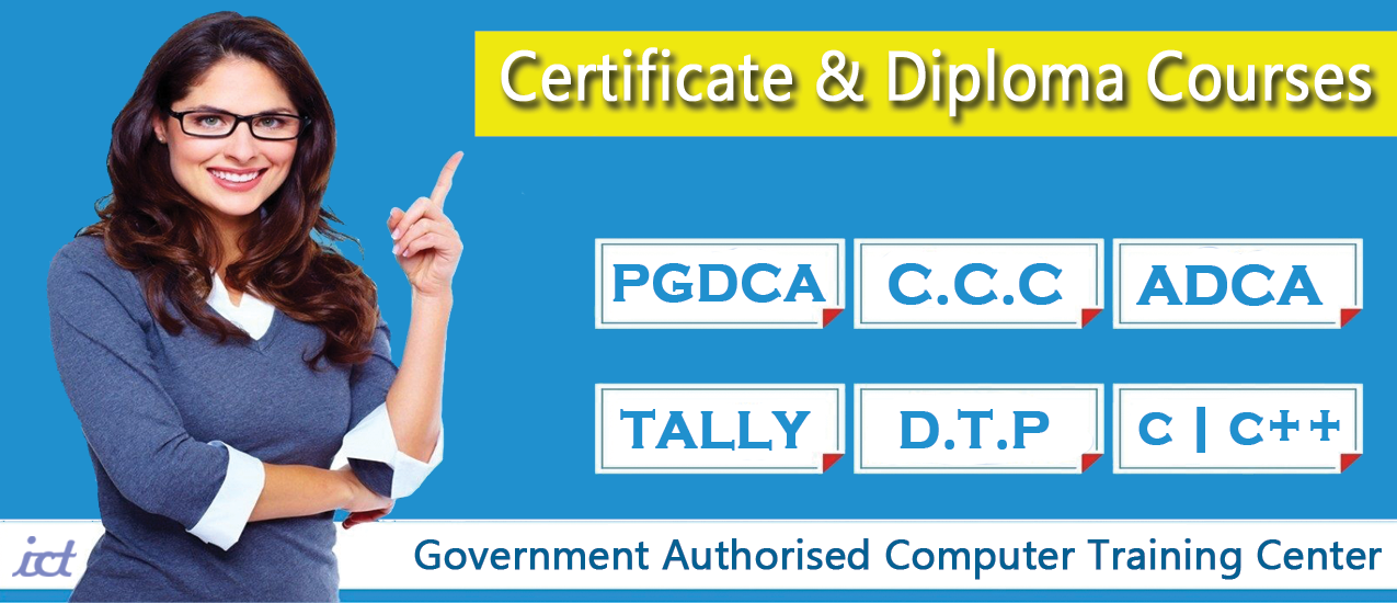 A Government of India approved certificate courses may take 2 to 6 months to complete with exams. Get Best Computer Training Institute for IT in Bopal Ahmedabad