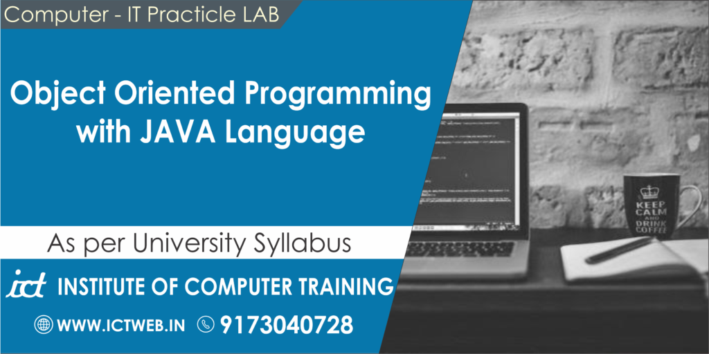 Object Oriented Programming with Java ICT Ahmedabad