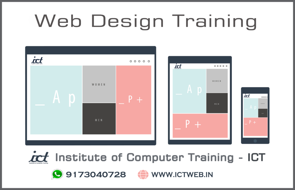 Web Design training by ICT - Ahmedabad
