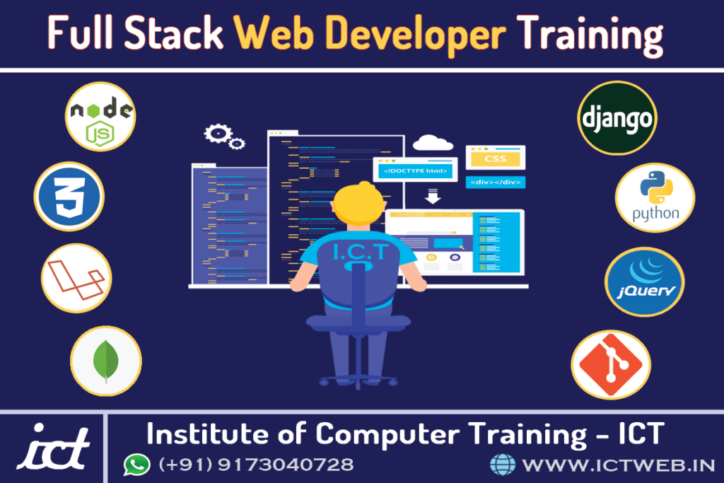 Full stack web developer course in ahemdabad by ICT