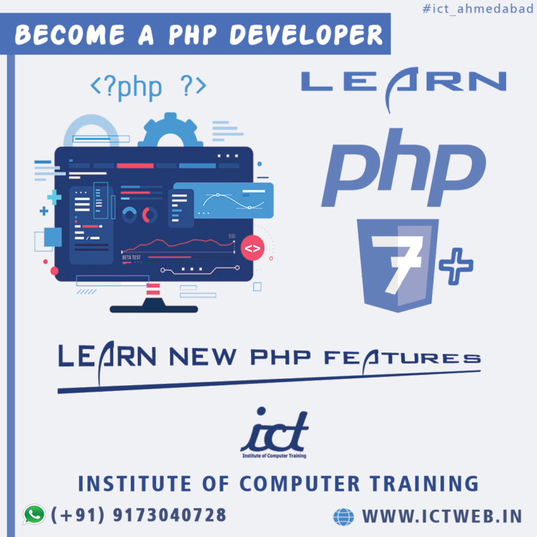 PHP Training, Courses, Classes in Ahmedabad | ICT