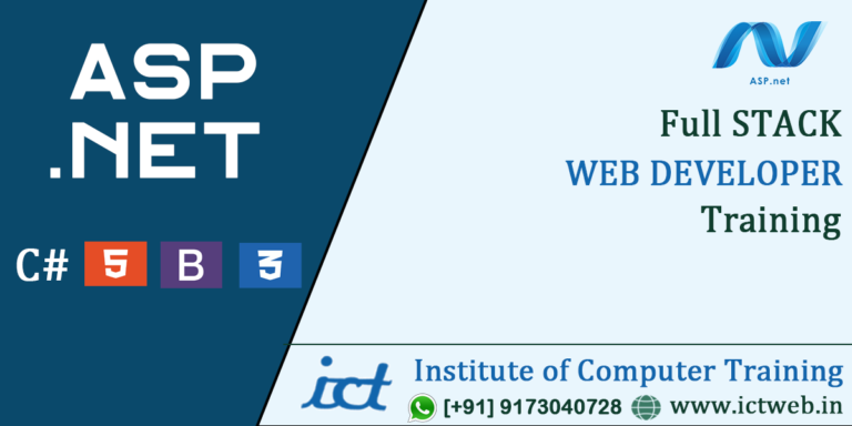 asp dot net training ict south bopal