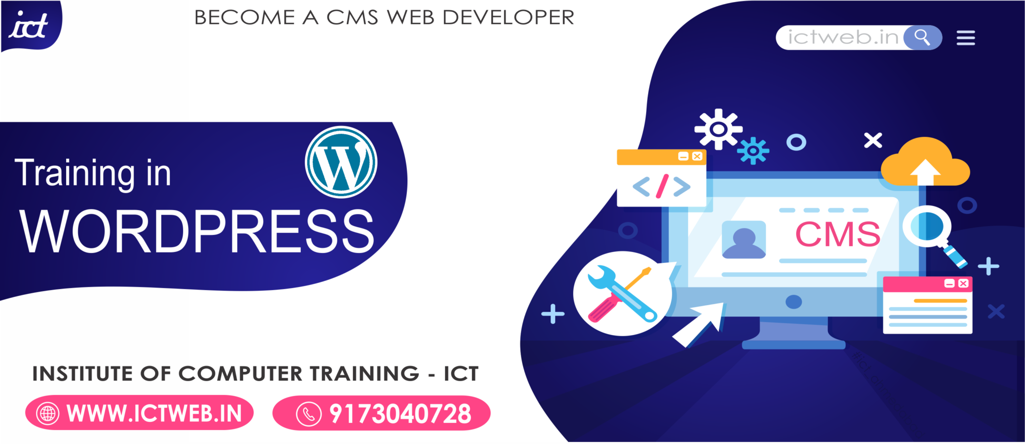 Wordpress Training In Ahmedabad | Project Training | ICT