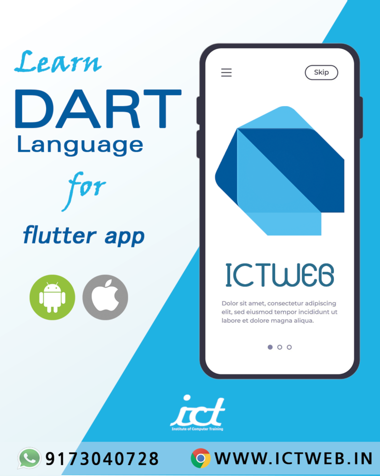 Dart programming course training by ICT Ahmedabad