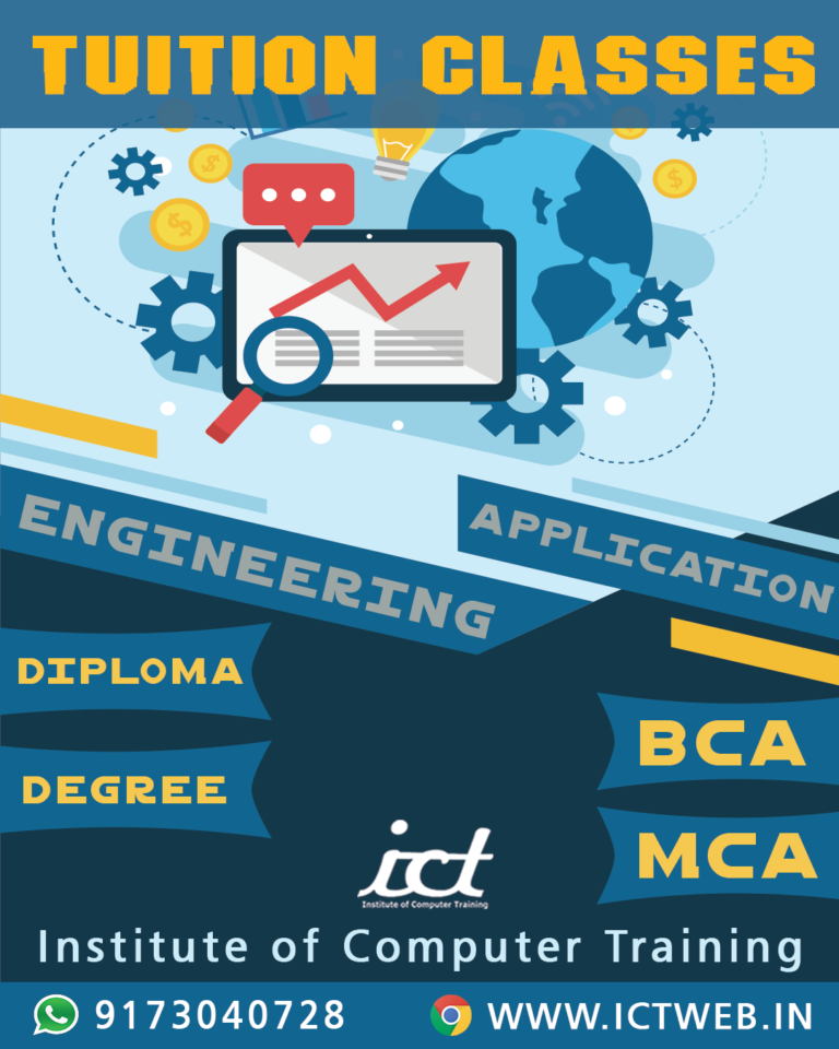 BCA and Engineering Tuition Classes by ICT Ahmedabad