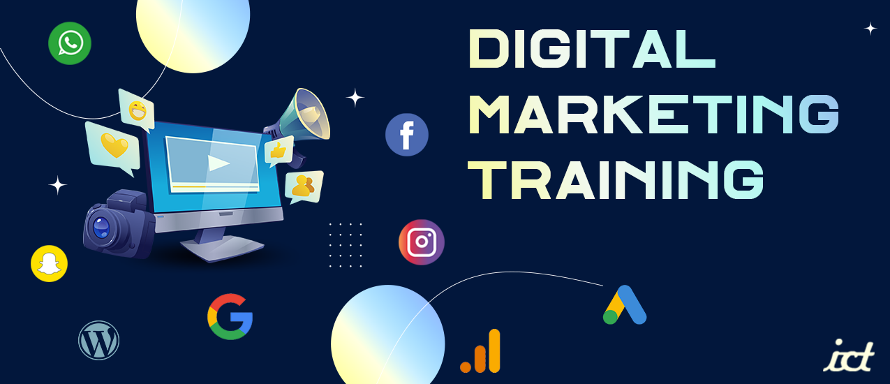 Digital Marketing Course Training in South Bopal Ahmedabad by ICT