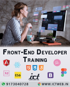 front end web developer course training in Ahmedabad by ICT