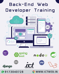 Back end developer course training in Ahmedabad by ICT