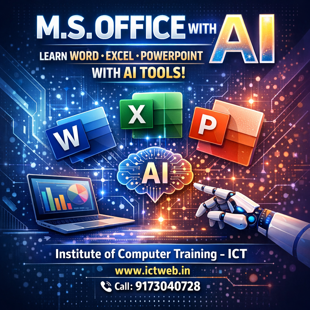 MS Office with AI Course in Ahmedabad
